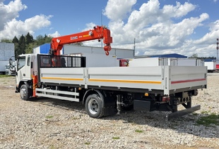 JAC N120-L (МРМ 12т) КМУ KANGLIM KS1154 (5т) БОРТ 6,3х2,55х0,6м